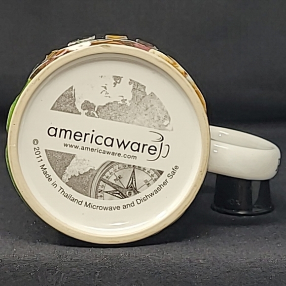 2011 AMERICA WARE "YORKSHIRE TERRIER" OVERSIZED COFFEE MUG - Picture 7 of 9